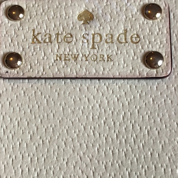 Kate Spade Wellesley Neda Continental Clutch Wallet, Leather, Color Ivory. - Picture 3 of 7